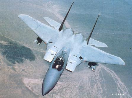 l 'avion de chasse
